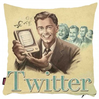 Twitter Yastık Kılıfı